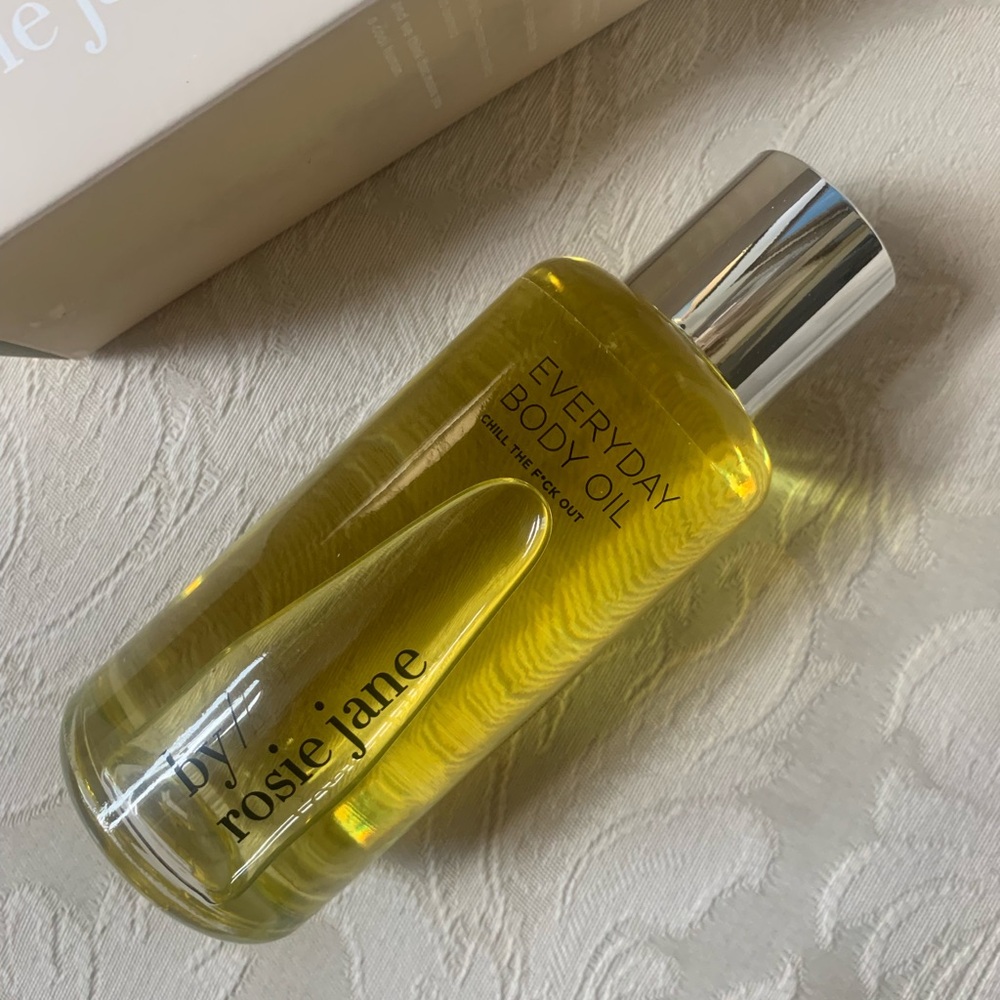 By Rosie Jane Everyday Body Oil Moisturizer Chill the F Out BNIB - Picture 10 of 11